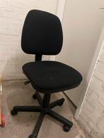 Eenvoudige bureaustoel, Ophalen, Gebruikt, Zwart, Bureaustoel