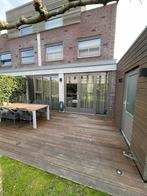 Vlonderplanken hardhout 18m2, Tuin en Terras, Terrasdelen en Vlonders, Ophalen, Gebruikt, Hout