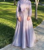 Lila avondjurk maat XL, Kleding | Dames, Gelegenheidskleding, Galajurk, Paars, Maat 46/48 (XL) of groter, Ophalen of Verzenden