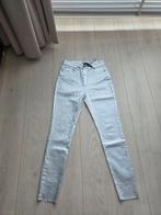 10Days zilveren broek 0 S 36 skinny denim metallic zilver 10, Overige kleuren, 10days, Nieuw, Ophalen of Verzenden