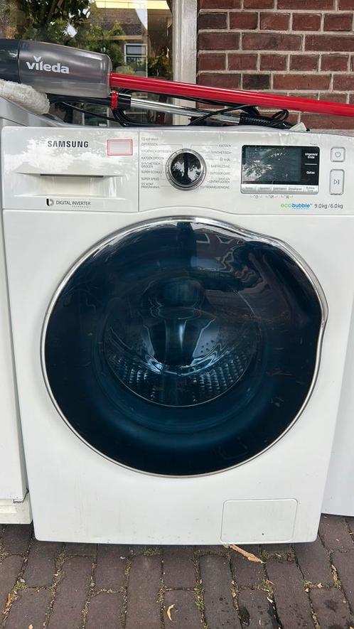 Te koop samsung 9 k wassen 6 k drogen,Was-droogcombinaties, Witgoed en Apparatuur, Was-droogcombinaties, Gebruikt, 8 tot 10 kg