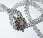 Prachtig kristallen collier met slotje., Sieraden, Tassen en Uiterlijk, Antieke sieraden, Ophalen of Verzenden, Overige materialen
