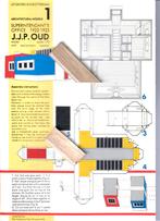 bouwplaat directiekeet J.J.P. Oud Rotterdam, Ophalen of Verzenden, Nieuw, Duplo