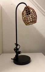 Light & Living tafellamp met rotan kapje, Ophalen of Verzenden, Nieuw, Overige materialen, 50 tot 75 cm