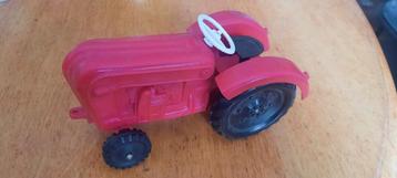 Wildebras Porsche dieselros vinoloog trekker tracktor rood beschikbaar voor biedingen