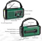 Noodradio - Opwindbaar met Slinger - Zonnepaneel - Powerbank, Theodoor Colenbranderhof 9, 3059LC Rotterdam, Nederland, Info@currentcomponents.nl