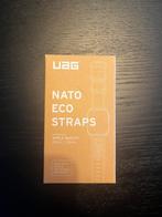 UAG Nato Eco Strap Zwart Apple Watch 38/40MM, Apple Watch ⌚️, Nieuw, Ophalen of Verzenden, Bandje
