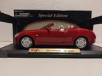 Lexus SC 430 cabriolet dark red Maisto metal 1:18 KRD, Ophalen of Verzenden, Zo goed als nieuw, Auto, Maisto