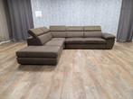 Mooi Bruin Hoekbank, Info@banxtel.nl, 3194DC, Gebruikt, Hoekbank