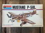 Mustang P-51B, modelbouwdoos, Monogram, 1:48, 1973,, Ophalen of Verzenden