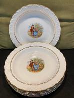 Frans diep bord Amandinoise Griserie (060126), Ophalen of Verzenden, Zo goed als nieuw, Bord(en), Overige stijlen