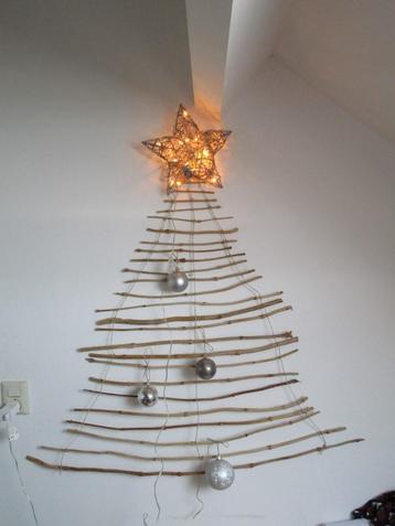 Nr.125: Handgemaakte Takken Kerstboom opvouwbaar Nieuw Afmet beschikbaar voor biedingen