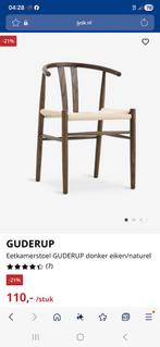 Jysk eetkamerstoel, Ophalen, Nieuw, Twee