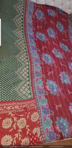 Handgemaakte Kantha Bedsprei - 100% Katoen, Overige kleuren, Ophalen of Verzenden, Deken of Dekbed, Nieuw