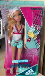 My scene Kenedy Barbie Sporty Glam Adidas NRFB, Verzamelen, Ophalen of Verzenden, Zo goed als nieuw, Fashion Doll