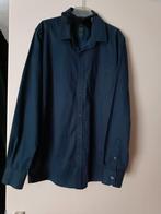 Mooi net donkerblauw overhemd met een klein patroontje erin, Kinderen en Baby's, Kinderkleding | Maat 164, Ophalen of Verzenden