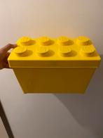 Lego Opbergdoos Geel Hoog, Ophalen of Verzenden, Zo goed als nieuw