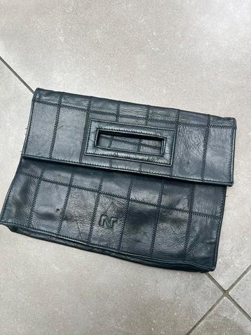 NINA RICCI PATCHWORK ECHT LEREN DESIGNER HANDTAS TAS LEER beschikbaar voor biedingen