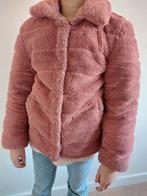 Roze bontjas Hema maat 134-140, Meisje, Ophalen of Verzenden, Zo goed als nieuw, Hema