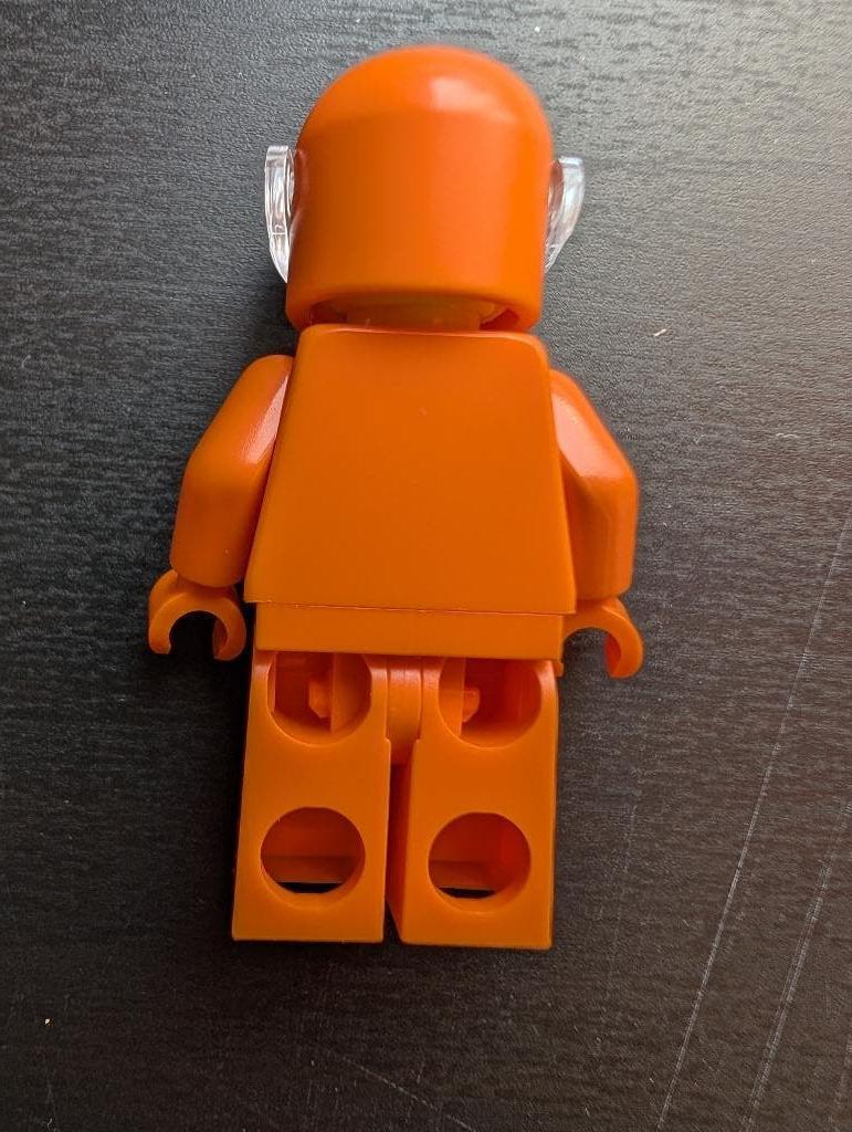 Lego austronaut wit of oranje, Lego, Nieuw, Ophalen of Verzenden, Compleet