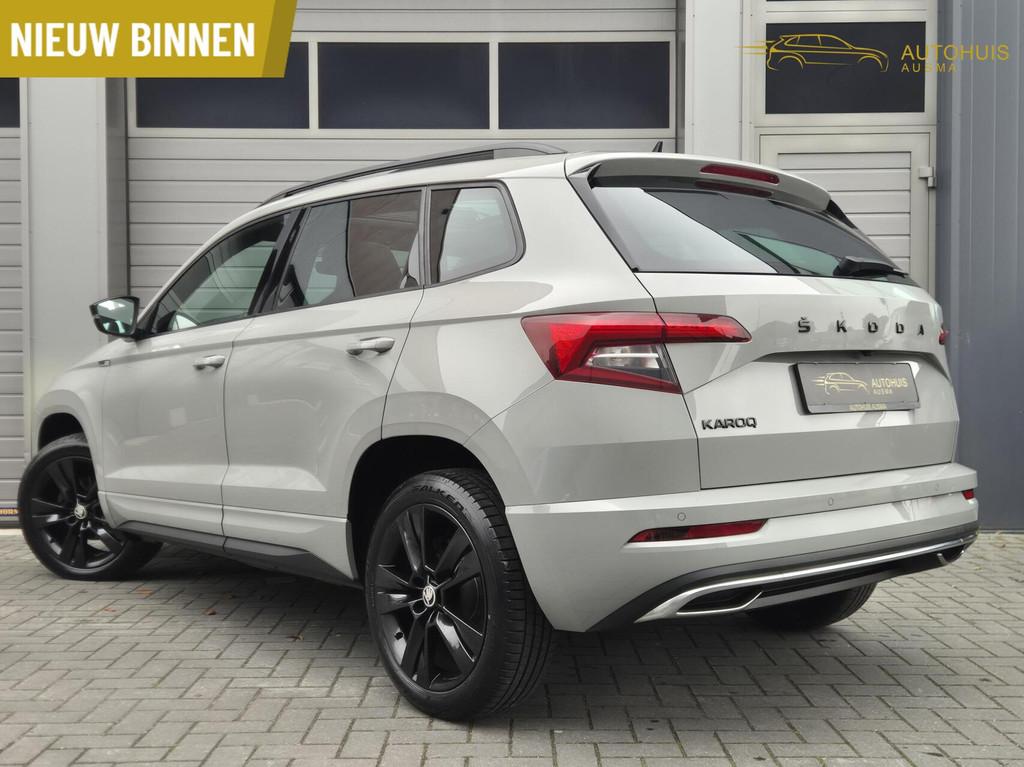 Skoda Karoq 1.5 TSI ACT Sportline Business Virtual/Pano/Cant, 4 cilinders, Karoq, Bedrijf, Zilver of Grijs