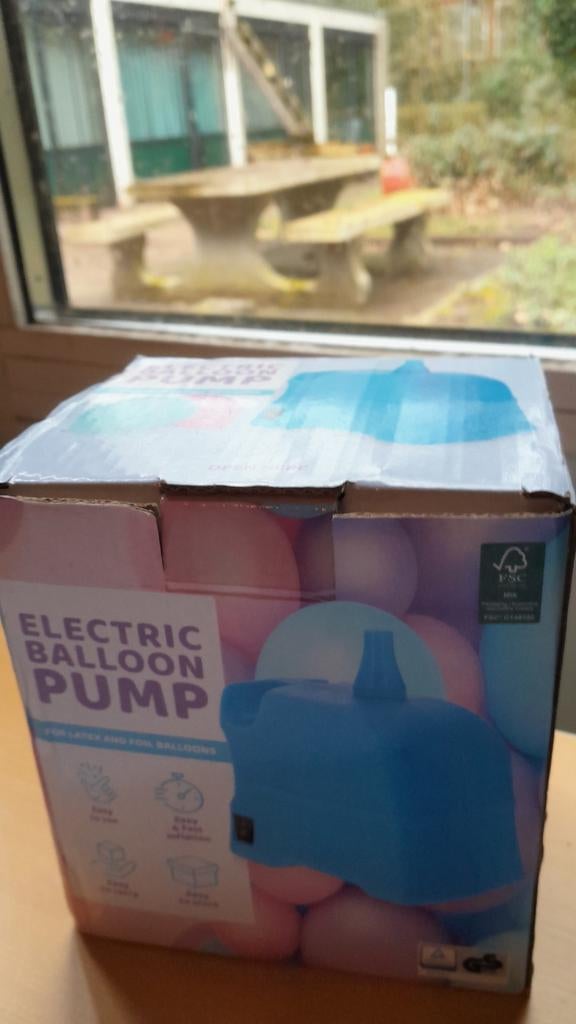 Elektrische Ballonpomp voor Feestjes en Decoratie, Ophalen of Verzenden, Zo goed als nieuw, Feestartikel, Verjaardag
