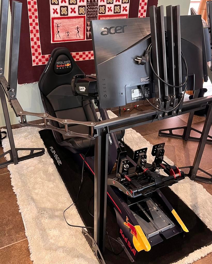Playseat F1 setup compleet, Spelcomputers en Games, Spelcomputers | Sony PlayStation Consoles | Accessoires, Ophalen, Zo goed als nieuw