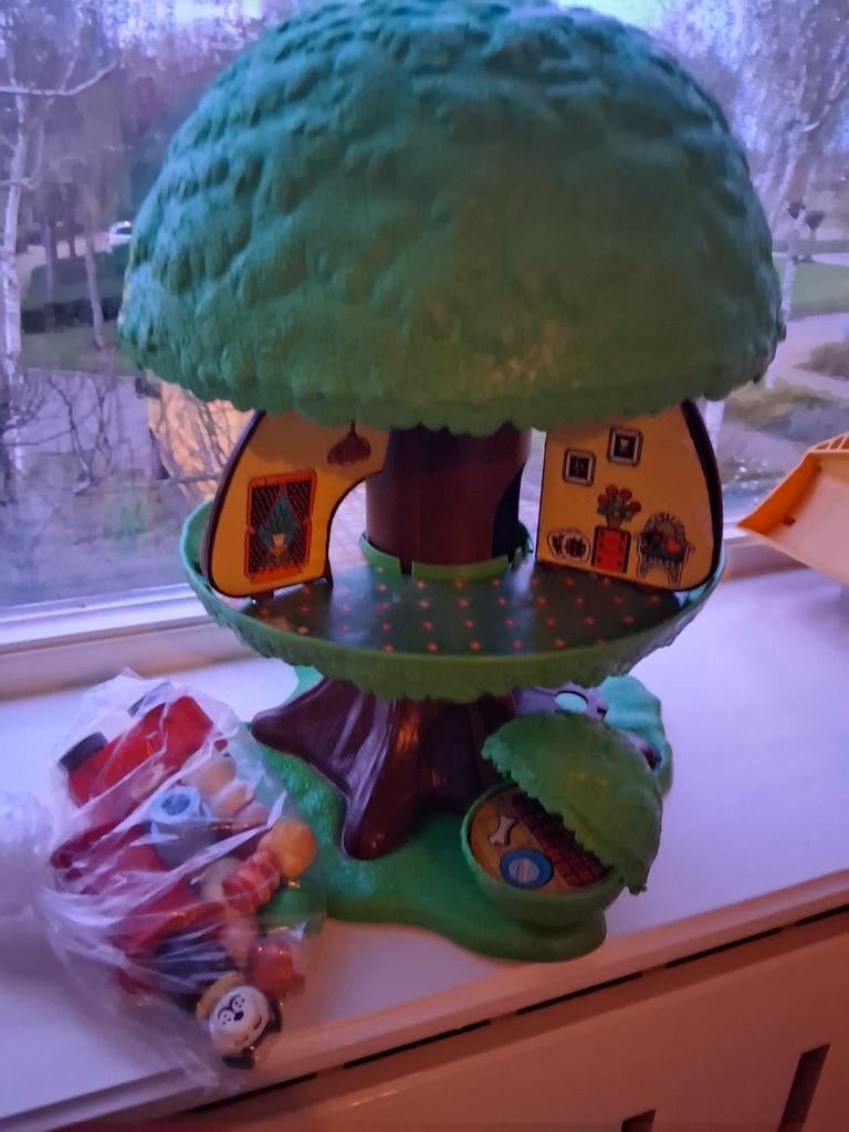 Vintage vulli klorofil boom , speelboom , boomhut, Ophalen of Verzenden, Gebruikt, Poppenhuis
