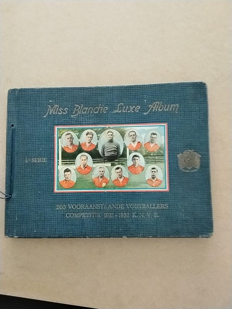 Miss Blanche Luxe Album 4e Serie Competitie 1931-1932, Verzamelen, Ophalen