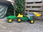 Kinder tractor John Deere, Kinderen en Baby's, Speelgoed | Buiten | Skelters, Ophalen, Zo goed als nieuw, Overige merken