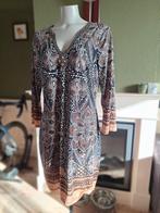 K-Design K Design mandala jurk zwart bruin L, K-design, Bruin, Verzenden, Maat 42/44 (L)