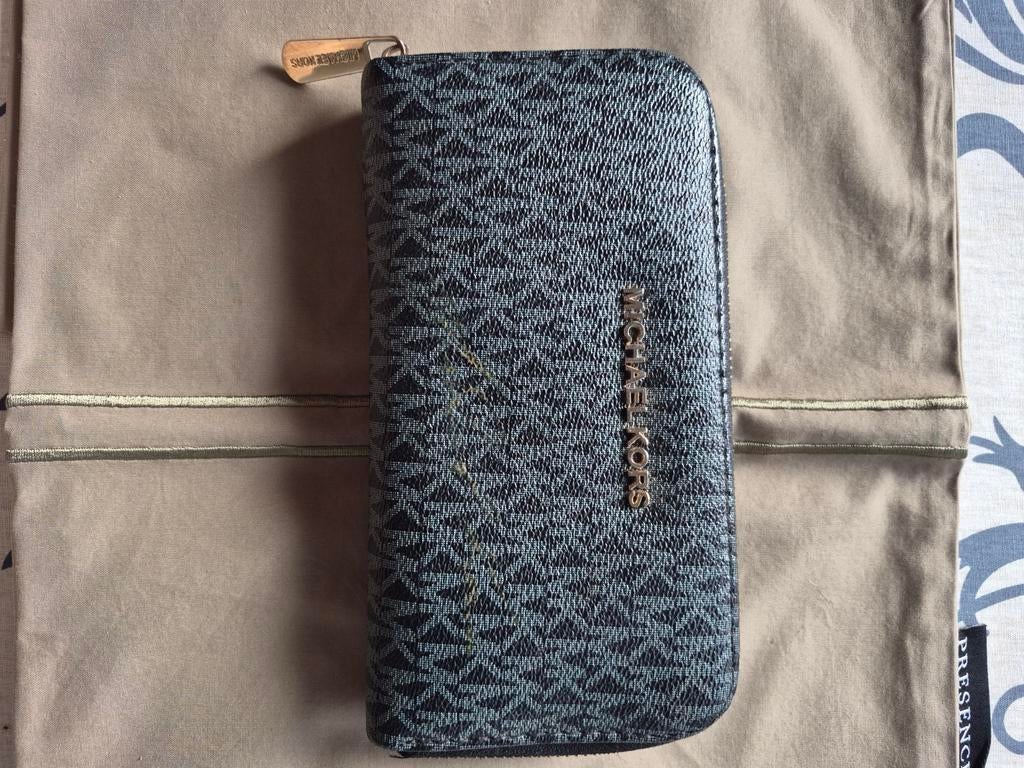 Portemonnee Michael Kors, Sieraden, Tassen en Uiterlijk, Portemonnees, Ophalen of Verzenden, Zwart