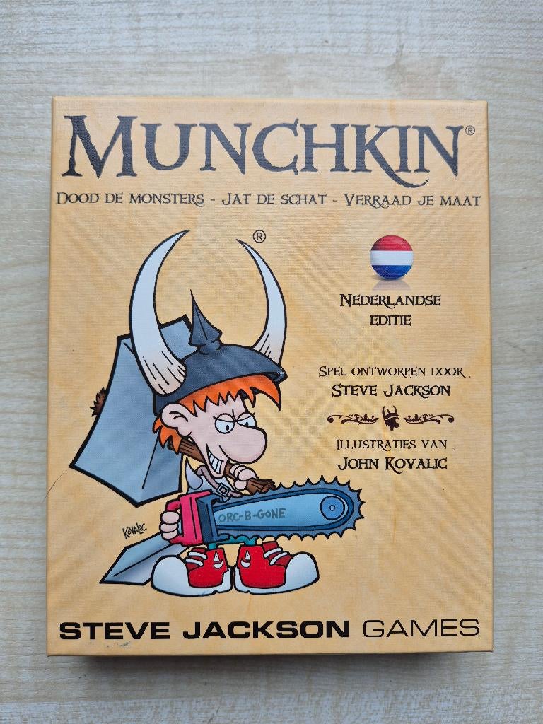 Munchkin, Ophalen, Zo goed als nieuw