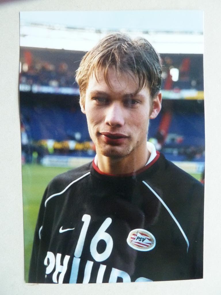 Foto.  Theo.Lucius   PSV   2001/2002. . 10 x 15 cm, Verzamelen, Ophalen of Verzenden, Zo goed als nieuw, PSV, Overige typen
