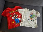 Mario shirts maat 110/116 en andere t-shirts, Ophalen of Verzenden, Gebruikt, Maat 110