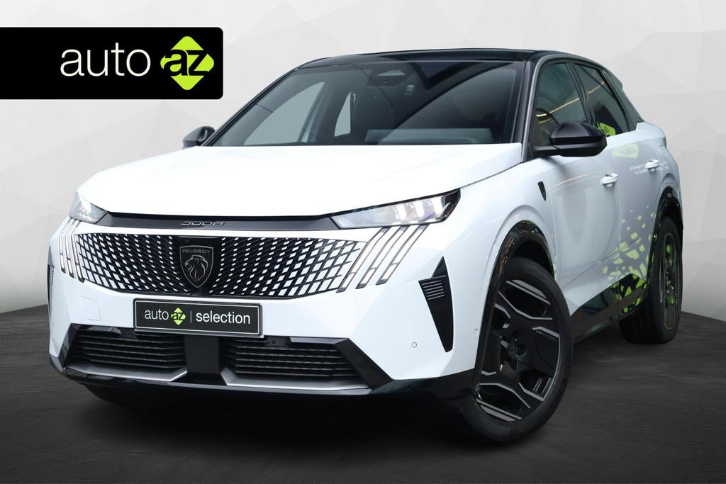 Peugeot e-3008 GT Avantage 210 73 kWh / SoH 98,4% / Warmtepo, Stof, 213 pk, Adaptive Cruise Control, Wit