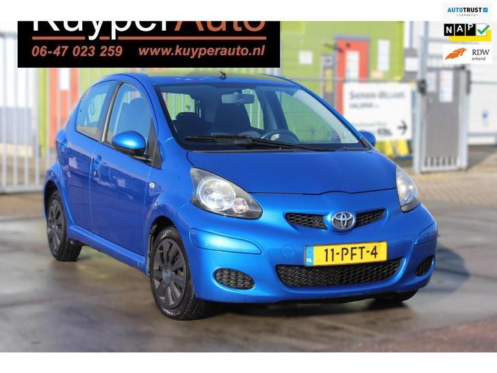 Toyota Aygo 1.0-12V Comfort Navigator airco 5 drs navi nap, Auto's, Toyota, Bedrijf, Te koop, Aygo, ABS, Airbags, Airconditioning
