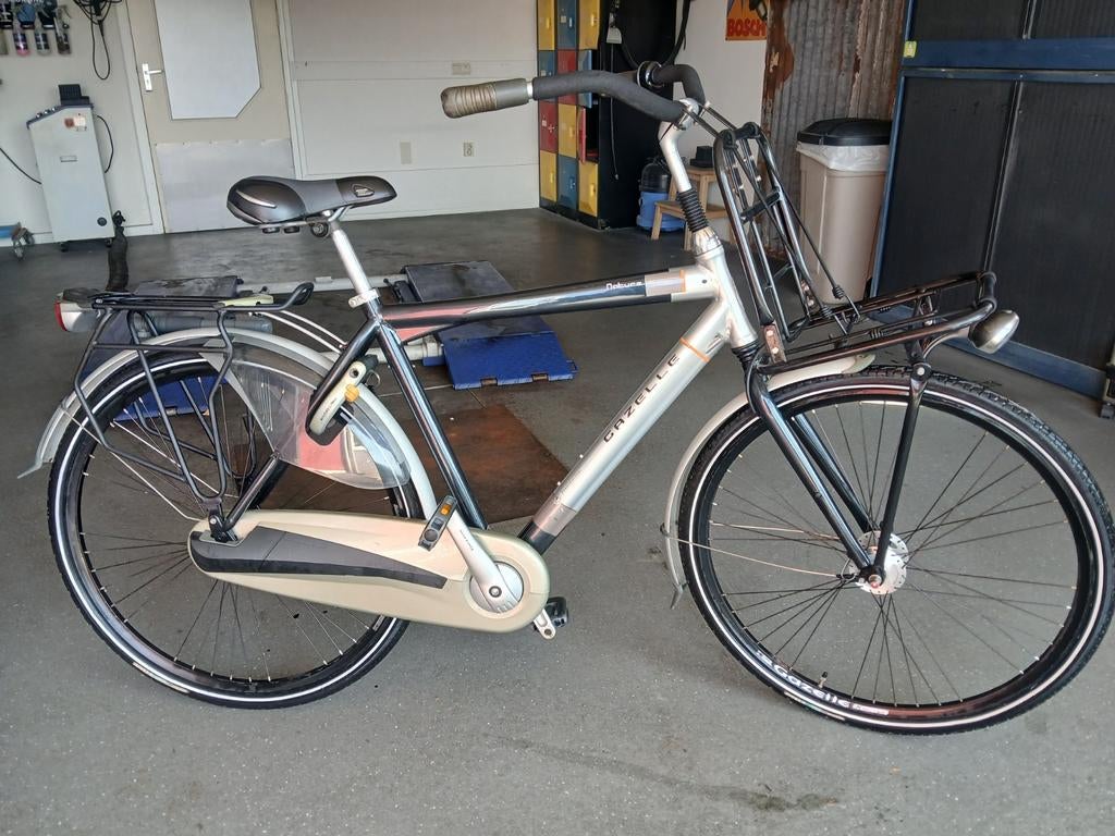 Gazelle Nature herenfiets, Fietsen en Brommers, Fietsen | Heren | Herenfietsen, Gebruikt, Gazelle, 53 tot 57 cm, Ophalen