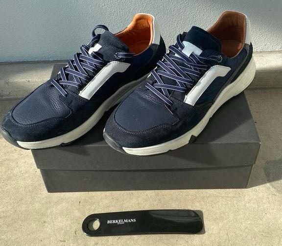 Berkelmans Zandvoort vrijetijdsschoen mt. 45, Kleding | Heren, Schoenen, Blauw, Ophalen of Verzenden, Sneakers of Gympen, Zo goed als nieuw
