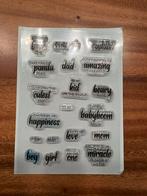 Craftlab stempel baby Engels, Ophalen of Verzenden, Zo goed als nieuw