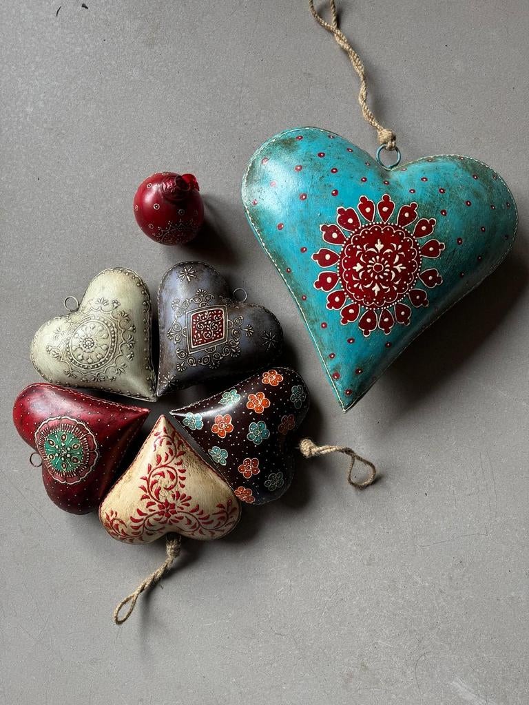 Harten metaal, Huis en Inrichting, Woonaccessoires | Wanddecoraties, Ophalen of Verzenden