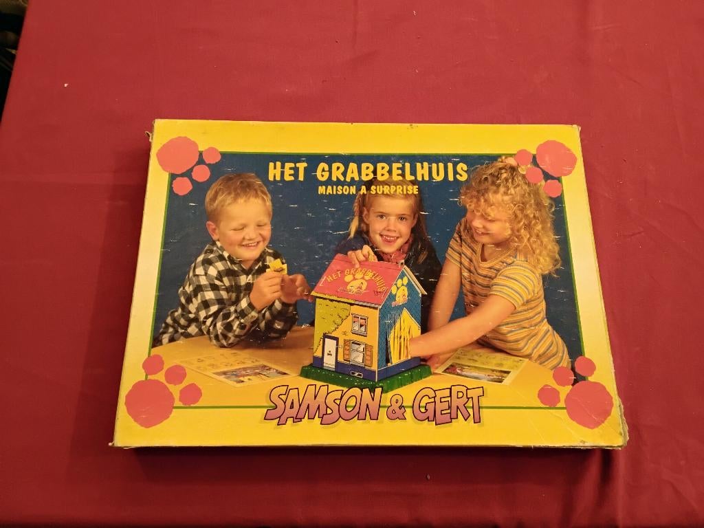 Spel Samson & Gert grabbelhuis, Ophalen, Gebruikt