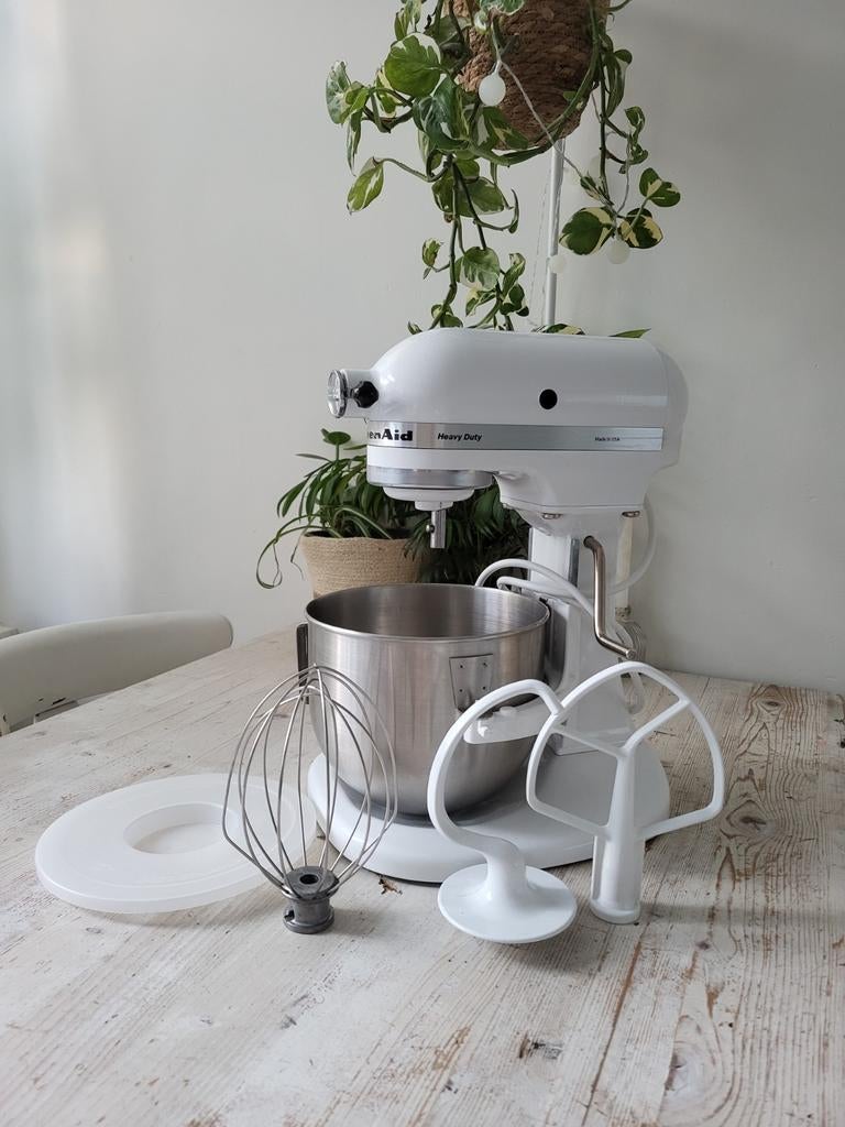 KitchenAid Heavy Duty wit, Witgoed en Apparatuur, Keukenmixers, Ophalen of Verzenden