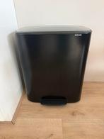 Brabantia prullenbak 2 x 30L, Ophalen, 50 tot 75 cm, 40 liter of meer, Zo goed als nieuw