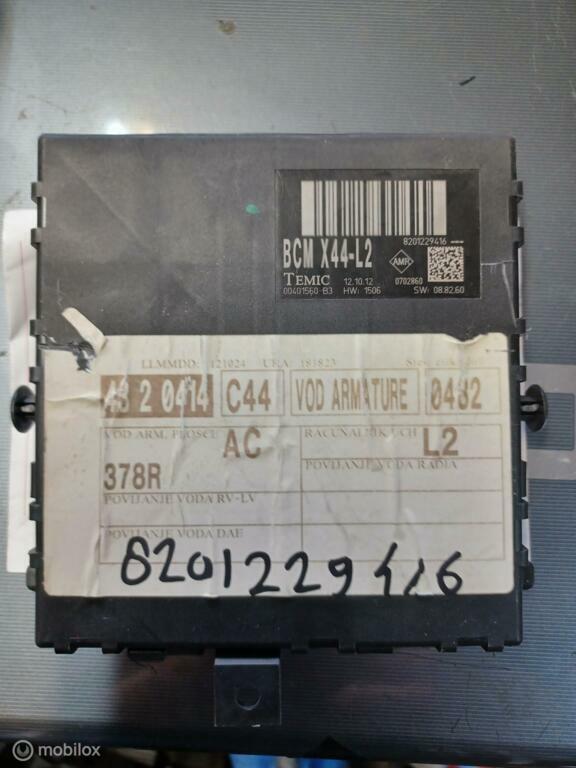 BCM -module Renault Twingo II ruitenwisser 8201229416 uch, Auto-onderdelen, Gebruikt, Renault, Ophalen of Verzenden, Renault