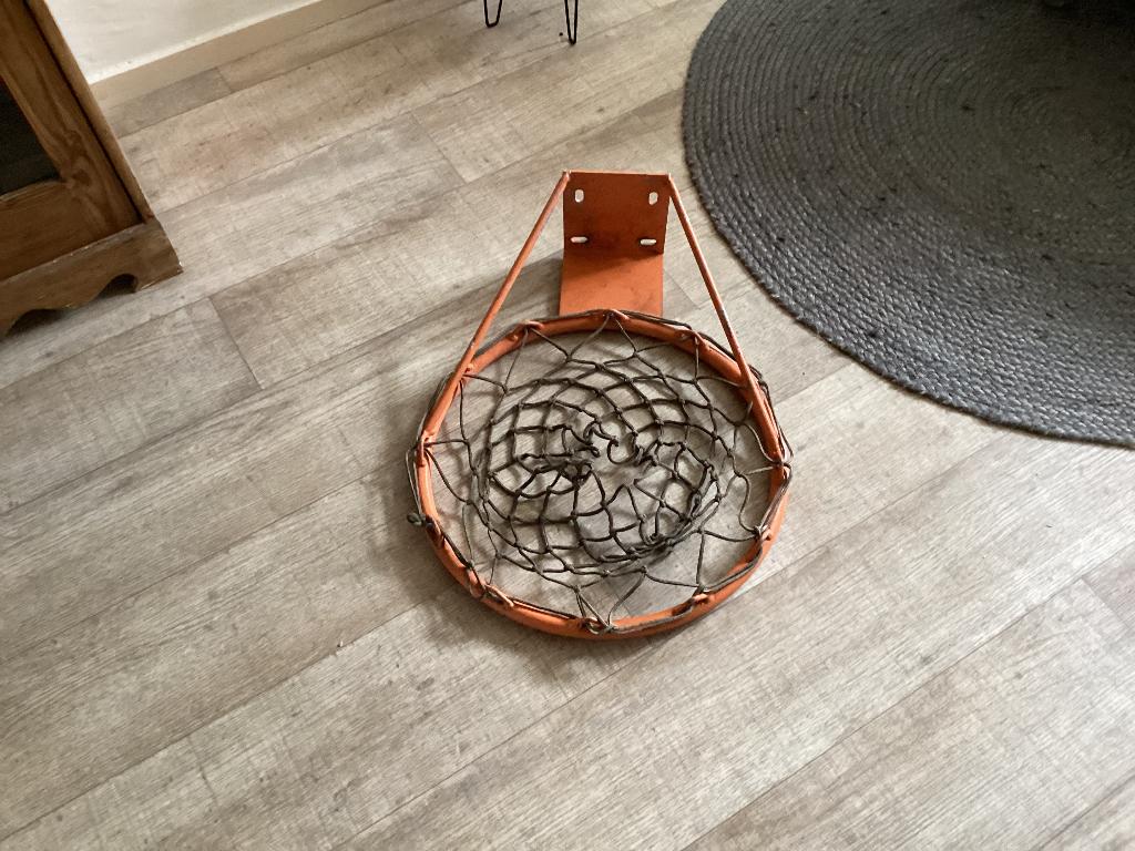 Basketbal net, Sport en Fitness, Basketbal, Ophalen of Verzenden, Gebruikt, Ring, Bord of Paal