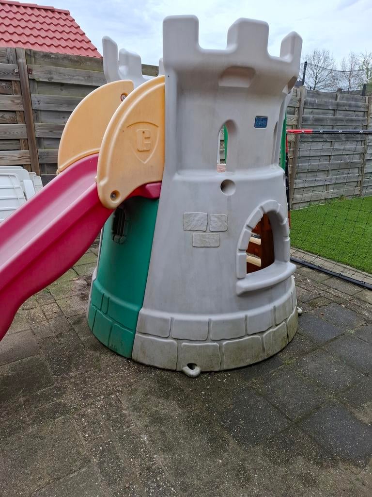 Chicco speelkasteel met glijbaan, Ophalen, Glijbaan