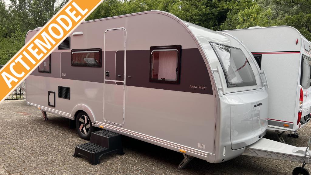 Adria Altea 552 PK 60 year uitvoering, Caravans en Kamperen, Caravans, Rondzit, Schokbreker, Adria, 6 tot 7 meter