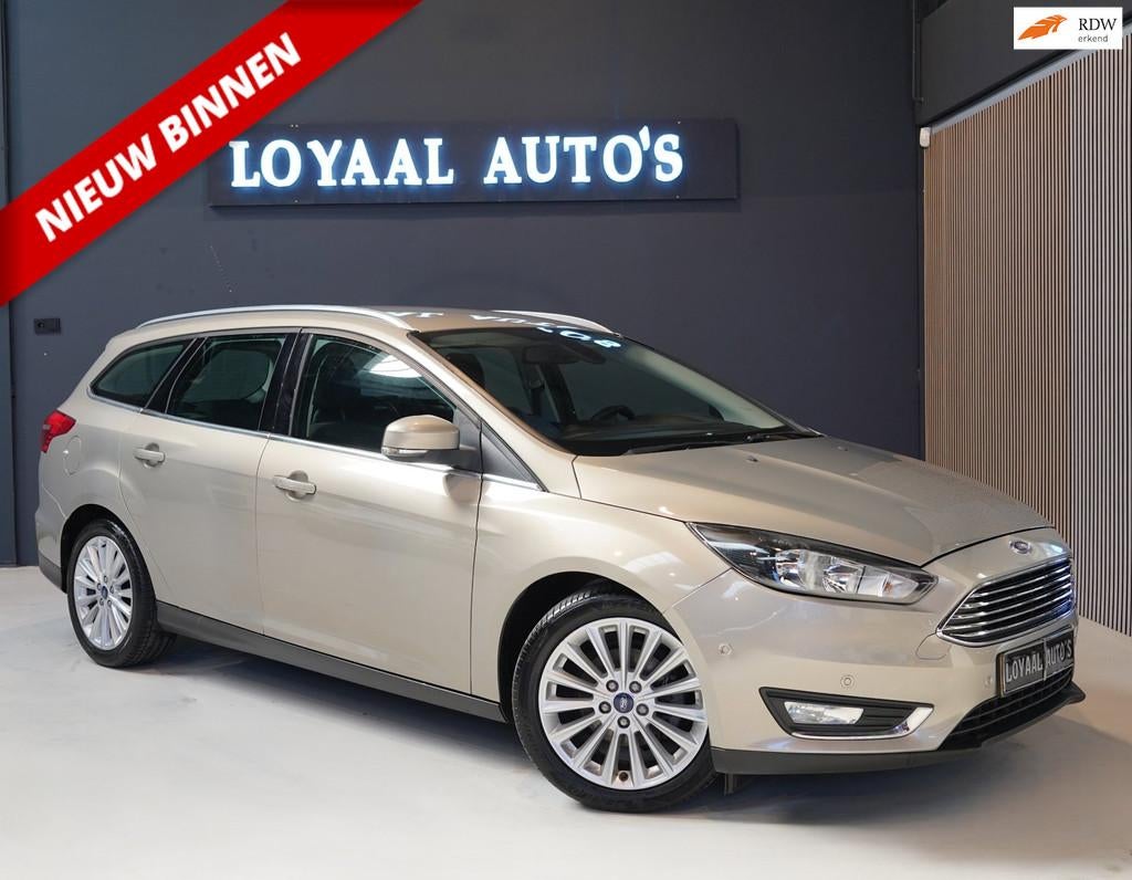 Ford Focus Wagon 1.0 Titanium | NAVI | AIRCO | CRUISE | TREK, Gebruikt, Euro 6, Origineel Nederlands, Handgeschakeld