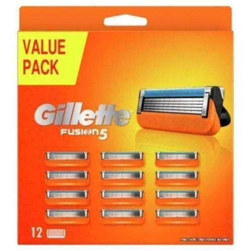 Gillette Fusion5 Scheermesjes 12 Stuks, Ophalen, Nieuw, Gehele gezicht